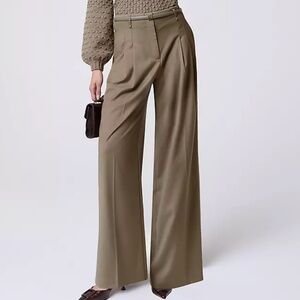 Ann Taylor The Pleated Wide-Leg Pant